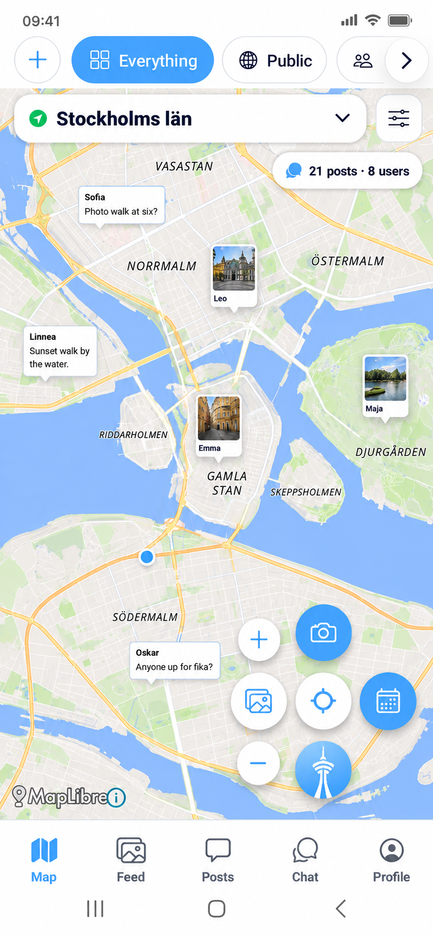Map – Re.Connect Stockholm demo