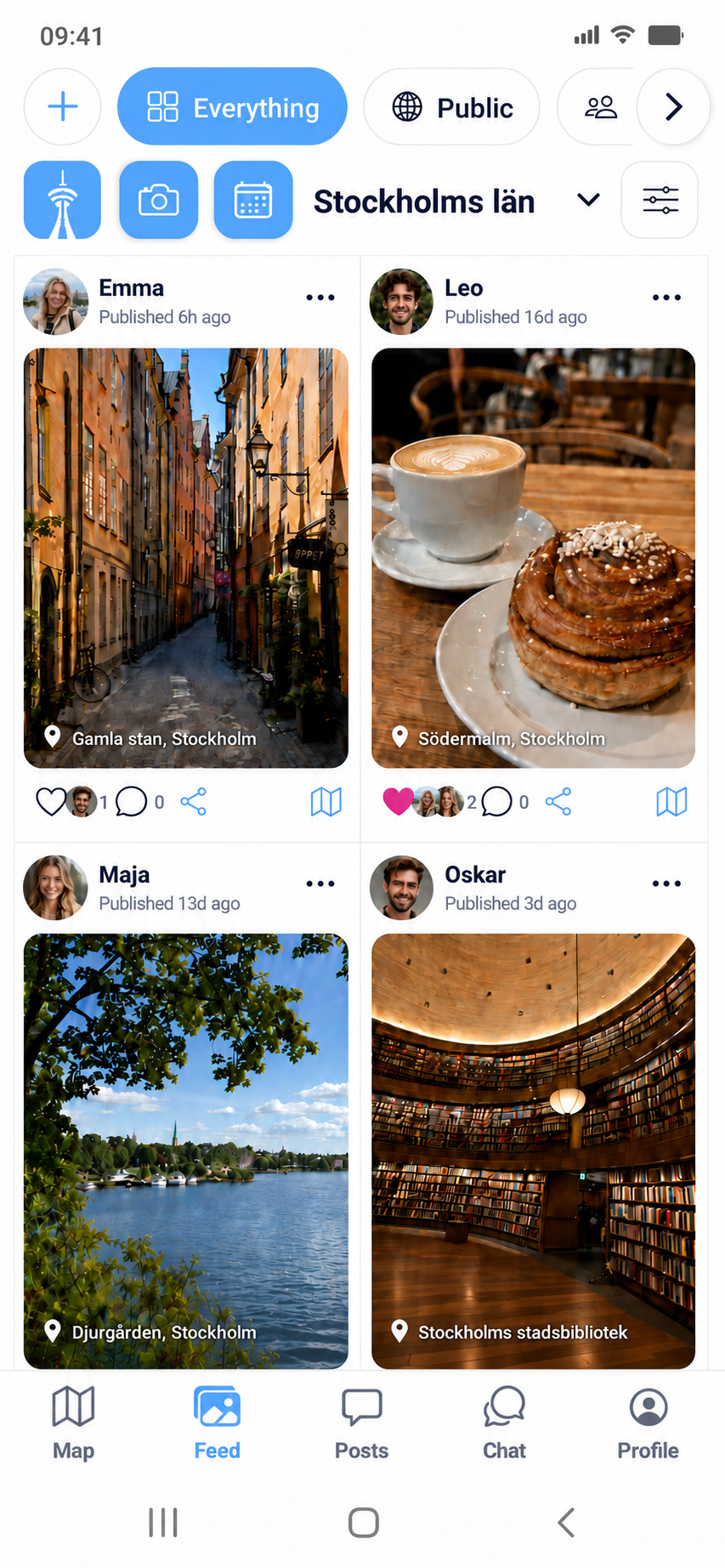 Feed – Re.Connect Stockholm demo